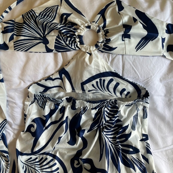 💜NWOT Gorgeous Summer Maxi Dress in Medium - Picture 6 of 8